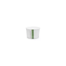 Pots carton DELI 6oz 177ml compostable celulose blanc (465Lx375Lax402 prof)